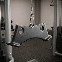 Gym Cable Attachment Handle Dipped Coating Fitness Equipment Non-Slip Exercise Gear