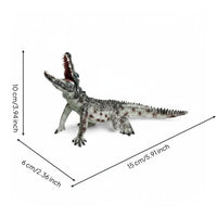 Hand-Painted Crocodile Model Reptile Growth Cycle Toy for Classroom