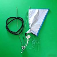 Balcony Rain Collector with Clamp Efficient for Patio, Gardeners