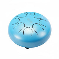 Lotus Inspired Design Steel Note Drum Ethereal Sound Percussion Instrument Beginner Friendly Handpan Portable for Meditators, Yoga Practice Practitikitrs, Music Lovers, Meditation, Relaxation, Home, Outdoor Garden