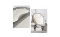 Toddler Bottom Wash Seat Ergonomic Infant Wash Support with Suction Feet Soft-Touch Slip-Resistant for Infants, Bathroom Basin