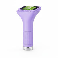 Easy to Use Kids Digital Microscope LED Light Digital Microscope Toy LCD Screen USB Connection for Children, Outdoor, Exploration