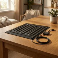 Insulated USB Heating Pad Electric Brooder Heating Mat Slim-Design Incubator Heater with USB Cable Compact for Breeders