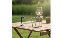 Stainless Steel Pole Cup Holder Portable Clamp-on Cup Holder Compact Versatile for Fishing