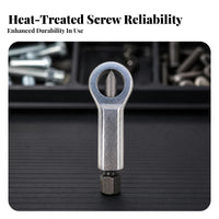 Forged Alloy Steel Metal Nut Splitter Tool Hardened Screw Rusted Nut Remover