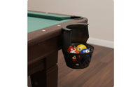 6 Pieces Billiard Drop Pocket Set Large Capacity Billiard Table Pockets TPE Material Pool Table Pockets for Game Room, Bar