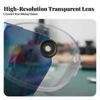Electric Bike Helmet Visor Anti-Fog Helmet Lens Clear Vision for Motorcyclists