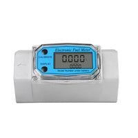 Impeller Stream Meter with Digital Screen Display Electronic Fuel Stream Meter with Digital Screen Display Compact for Liquid Measurement