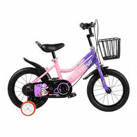 Childrens Cycle with Training Wheels Anti-Slip Tires Kids Training Bike
