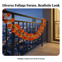 Artificial greenery strand Low Maintenance Fake greenery string Flexible for Business Owners