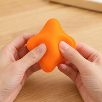 Full-body Acupressure Silicone Ball, Hexagonal Ball, 4.5×6.3cm, Foot Sole, Neck/Shoulder/Arm Tension, Massage, Fatigue Recovery, Stress Relief, Goods