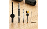 Door Hinge Jig Adjustable Door Lock Installation Kit Professional Results Hardware Tool for Carpentry
