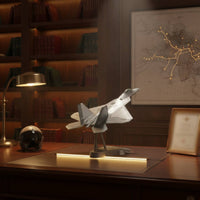 1:72 Scale F-22 Predator Model Die-Cast Aircraft Model with Stand Static Collectible for Enthusiasts