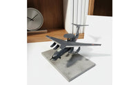 1:200 Scale A-50U Aircraft Model High-Detail Simulation Diecast Airplane Display Stand Included