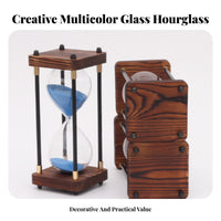Creative Design Hourglass Timer Ideal Gift Decorative Hour Glass Precise Timing for Students, Professionals, Living Room, Office, Study Desk