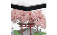 1:64 Scale Torii Landscape Model Dust Cover Torii Display Scene Authentic Texture Mini Display Scene Easy to Use for Collectors