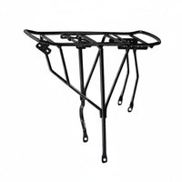 Mountain Bike Rear Rack Heavy Duty Cycle Cargo Rack Stainless Steel Screws Rear Bike Carrier