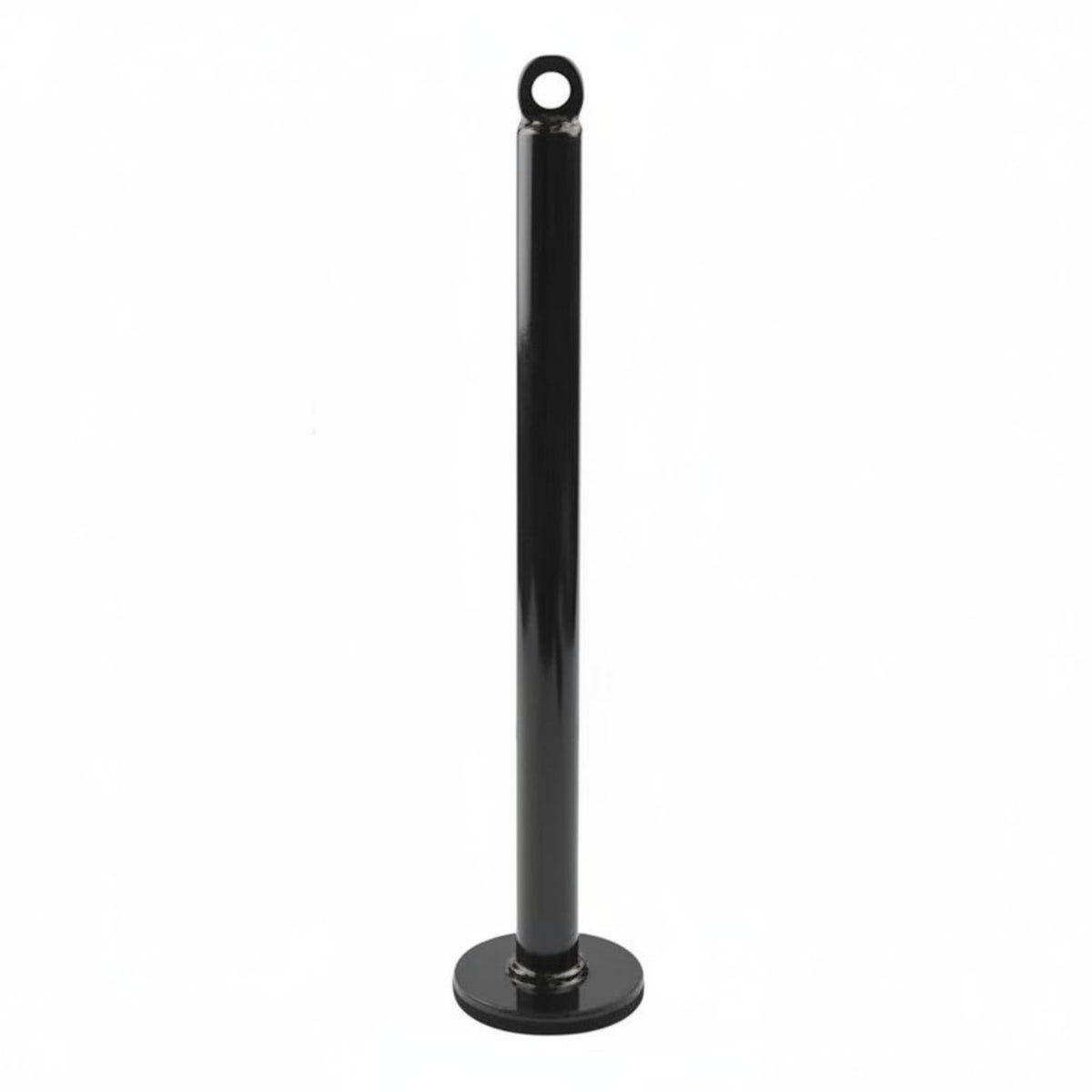 Sturdy Steel Construction Barbell Plate Holder High Load Capacity Weight Plate Loading Pin Heavy Duty Loading Pin Flat Base Design for Weightlifters, Bodybuilders