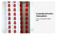 Double Happiness Character banner Traditional Chinese Design nuptial decoration