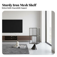 Freestanding 5-Tier Ladder storage-areasaving shelf single-tier adaptable Storage Furniture rugged industrial design for Book Lovers, Apartment Dwellers, Living Room, Bedroom, Home Office, Hallway