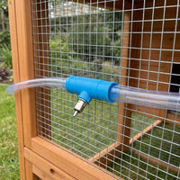 Bunny Feeder and Food Dispenser with hook-on Mounting, Anti-spill Feeding Bowl for Small Animals, Pig Ferret Animal Husbandry Food Bowl, 8cm Size