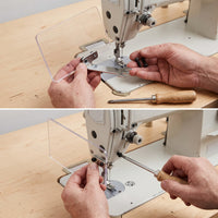 Sewing Machine Safety Guard for Brother 430F Computerized Bartacking Machine