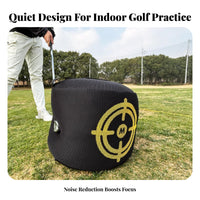 Quiet Design Golf Swing Training Bag Posture Correction Silent Golf Smash Bag Portable for Beginners, Home Practice, Driving Range, Outdoor