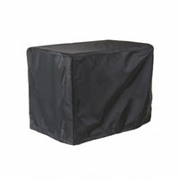 Generator Cover Black Water-Resistant Generator Cover Equipment Protection Rectangular Matte for Outdoor