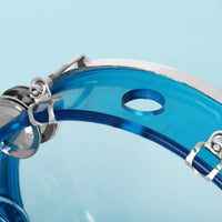 8 Inch Tambourine Easy to Play Tunable Tambourine Bright Audio Percussion Instrument for Music Classroom