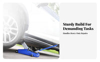 Heavy-Duty Hydraulic Lifting Device Lever Non-Slip Grip Car Lifting Device Pump Handle for Garage, Auto Repair Shop