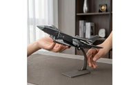 J-31 Fighter Jet Model Alloy Aircraft Model with Landing Gear Decorative Toy for Aviation Enthusiasts