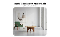 distinctive Moon Bridge Base Arched Leg Side Table mid-centurymid-century-era modern Design Household Furniture Vintage Inspired Designer Piece for Apartment Dwellers, Homeowners, Students, Living Room, Bedroom, Hallway, Office