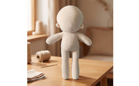 Customizable Nude Doll Body Soft Blank Doll Body for Crafters, Collectors, Craft Projects
