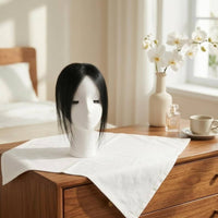 Natural-Looking Human Hair Crown Topper Concealed Base Clip-in Hair Topper Fuller Appearance Crown Hairpiece Lightweight