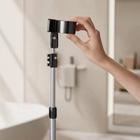 Floor-Standing Hair Dryer Holder Portable for Salons, Bathrooms