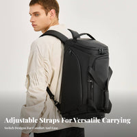 Damp and Dry Separation Duffel Multiple Pockets Travel Bag with Shoe Compartment Sturdy Material Duffel Bag Shoe Compartment for Trip Ers, Adults