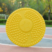 Waist Twisting Disc Floor-Mounted Waist Rotator Twisting Plate Heavy-Duty Rotator Plate Textured for Outdoor Gyms, Parks