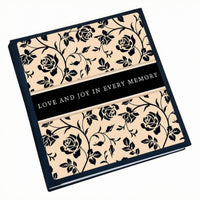 600 Pocket Photo Album Large Capacity 600-Photo Album Memory Book Keepsake Style Dark Blue