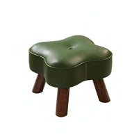 Multi-Functional Round rotating Stool with backrestrest lowlow silhouette Footrest space-saving Indoor Furniture Modern Design for homeowners, Apartment Dwellers, Entryway, Living Room, built-in Closet, Under Desk