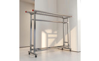 Clothes Dehumidifying Rack Stainless Steel Laundry Dehumidifying Rack Foldable for Balcony