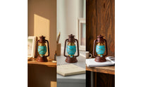 Lantern Figurine Rustic Decorative Lantern Retro for Coffee Table, Decorators