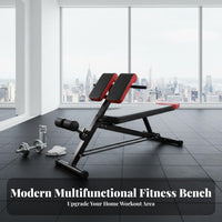 Heavy Duty Multi-Functional Roman Chair Comfortable Padding Multi-Functional Exercise Bench Ergonomic Design Sit up Bench