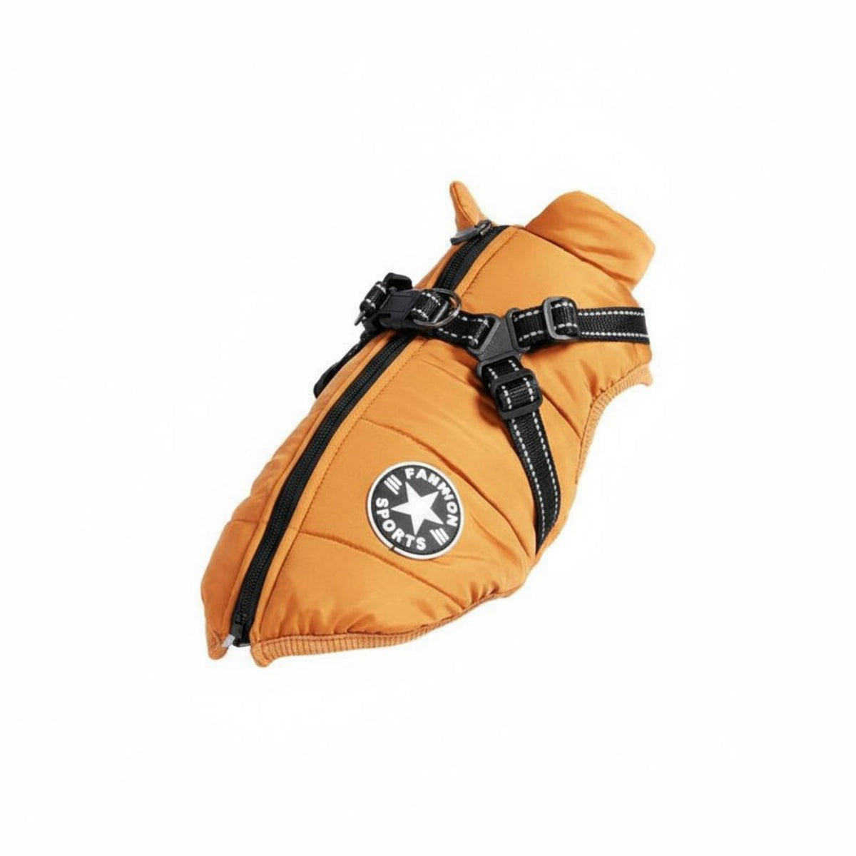 Warm Winter Dog Coat with Harness Thickened Dog Harness Vest Windproof for Dogs, Young Dogs, Outdoor, Rainy Days, Daily Walks