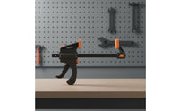 Mini Trigger Clamp Compact Woodworking Clamp Quick-Release Lightweight for Woodworkers, DIYers, Makers, DIY Projects, Workshops