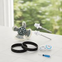 Impeller Assembly Assembly with Shaft Pieces Replacement Part for Repair Technicians