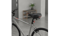 Bike Saddle with Suspension System Comfortable Cycle Saddle with Spring Suspension Cushioned Bike Seat Supportive for Cyclists