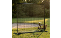 Fine Mesh Polyethylene Golf Net Indoor Outdoor Use Golf Practice Net Black Sports Training Gear Lightweight