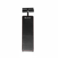 Padded Foot Support Adjustable Sit-up Board Anti-Slip Base Adjustable Sit-up Bench Ergonomic Design Abdominal Exercise Equipment Space-Saving for Children, Students, Beginners, Mid-Section Workout, Indoor, Strength Training