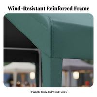 Commercial Market Tent Windproof Outdoor Event Canopy Protection Outdoor Vehicle Shelter for Car Owners, Homeowners, Parking Lot, Driveway, Garden