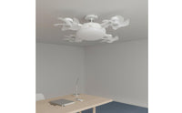 Wireless Control Fan Light Silent Operation E27 Socket Fan Light Easy